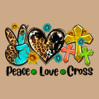 Peace Love Cross Vintage Hoodie | Teevron