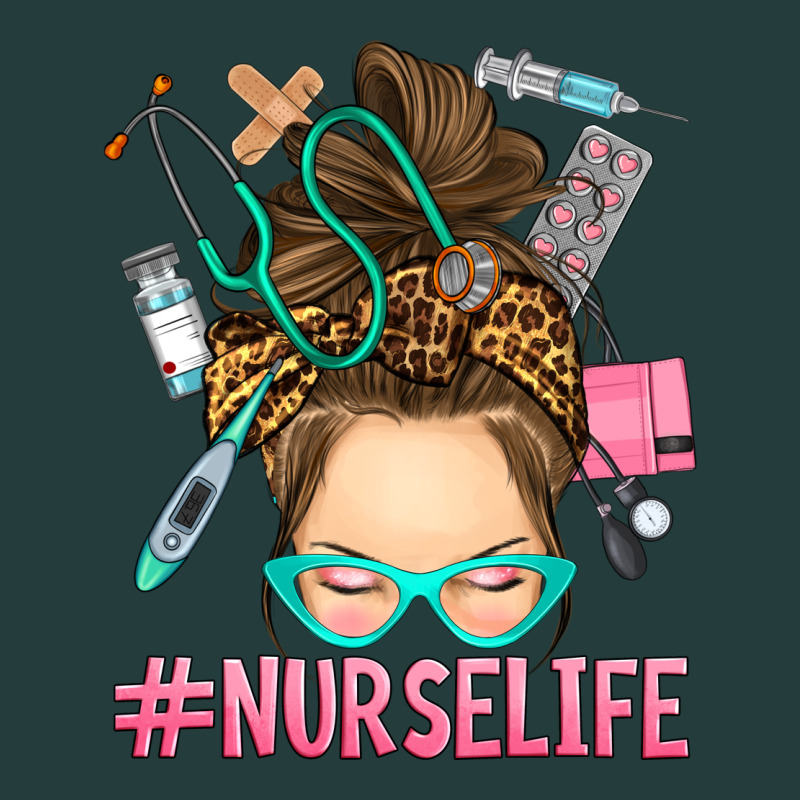 Messy Bun Nurse Life Classic Tee by RanaPortraitStore | Teevron