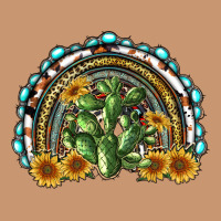 Western Rainbow With Cactus Heavyweight Hoodie | Teevron
