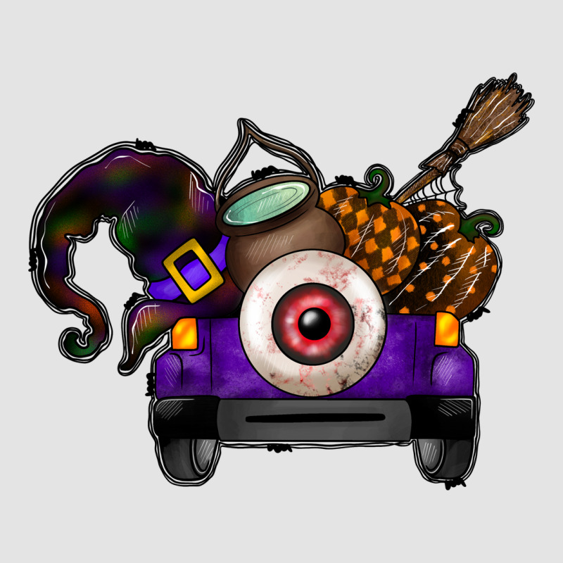 Halloween Truck Premium Sweatshirt by CowhideDigitalArt | Teevron