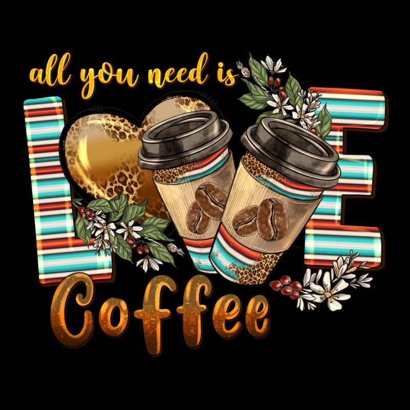 All You Need Is Love Coffee Ladies Tee by BarkalooDesign | Teevron