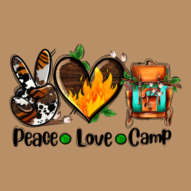 Peace Love Camp Ado Vintage Hoodie by AdoDesignShop | Teevron