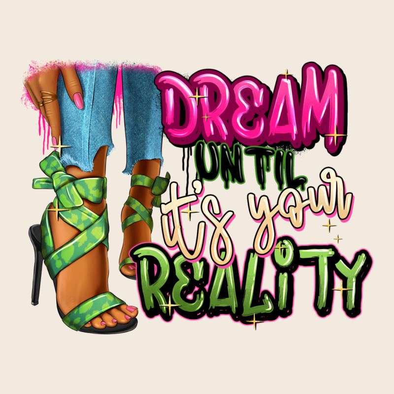 Dream Until It's Your Reality Heels Black Fashion Zipper Hoodie by RanaPortraitStore | Teevron