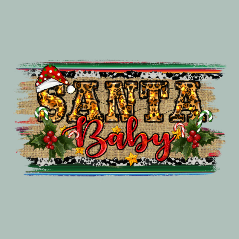 Christmas Western Santa Baby Heavyweight Hoodie by RanaPortraitStore | Teevron