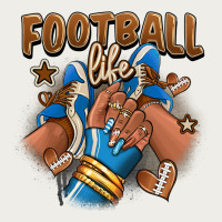 Football Life Afro Girl Sneakers Zipper Hoodie | Teevron