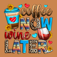 Coffee Now Wine Later Heavyweight Hoodie | Teevron