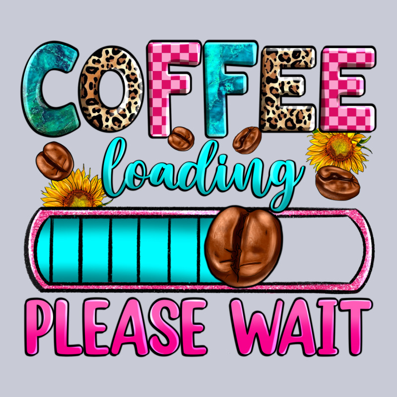 Coffee Loading Please Wait Heavyweight Hoodie by Zillion Design Studio | Teevron