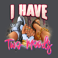 I Have Two Moods Sneaker And Heels Zipper Hoodie | Teevron