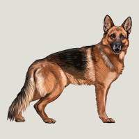 German Shepherd Dog Illustrations Heavy Core Tee | Teevron