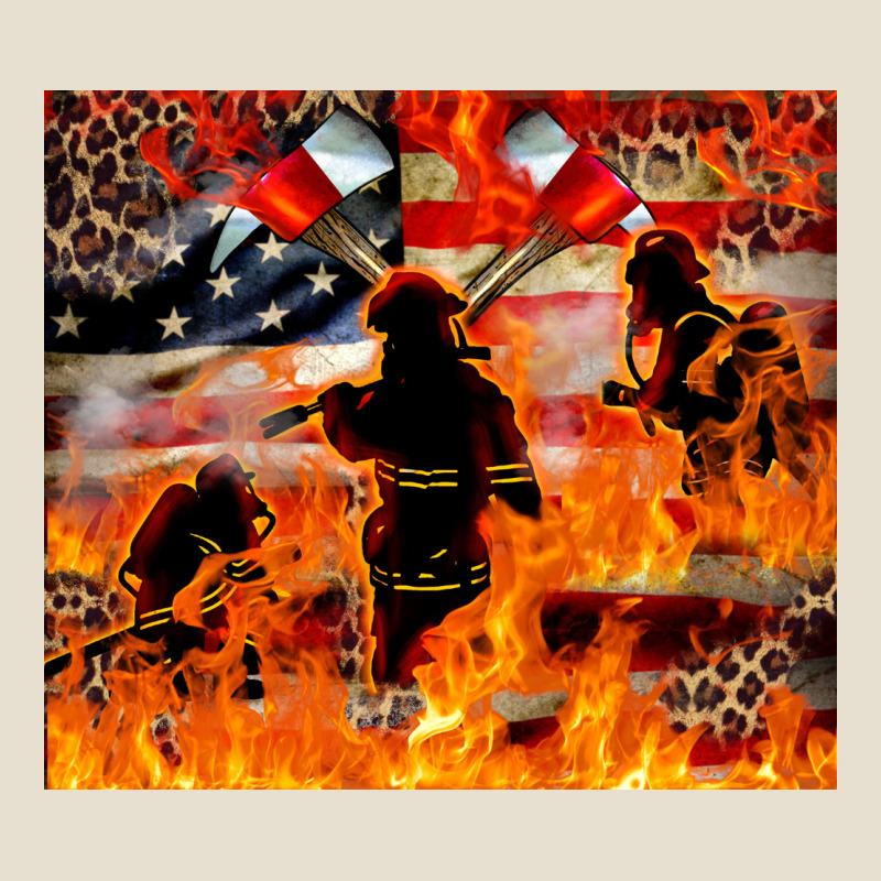 Western Firefighters With Thin Red Line Urban Hoodie by LillyAllenDesigns | Teevron