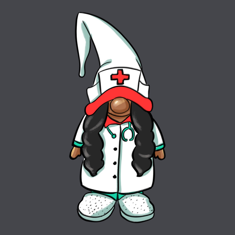 African American Nurse Gnome Long Sleeve Tee by BarkalooDesign | Teevron