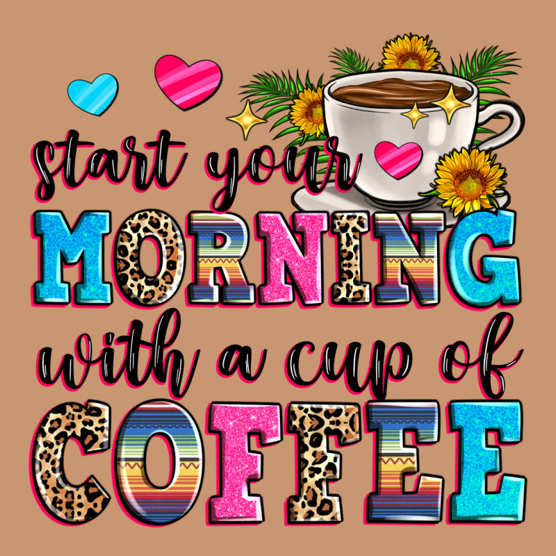 Start Your Morning With A Cup Of Coffee Heavyweight Hoodie by Zillion Design Studio | Teevron