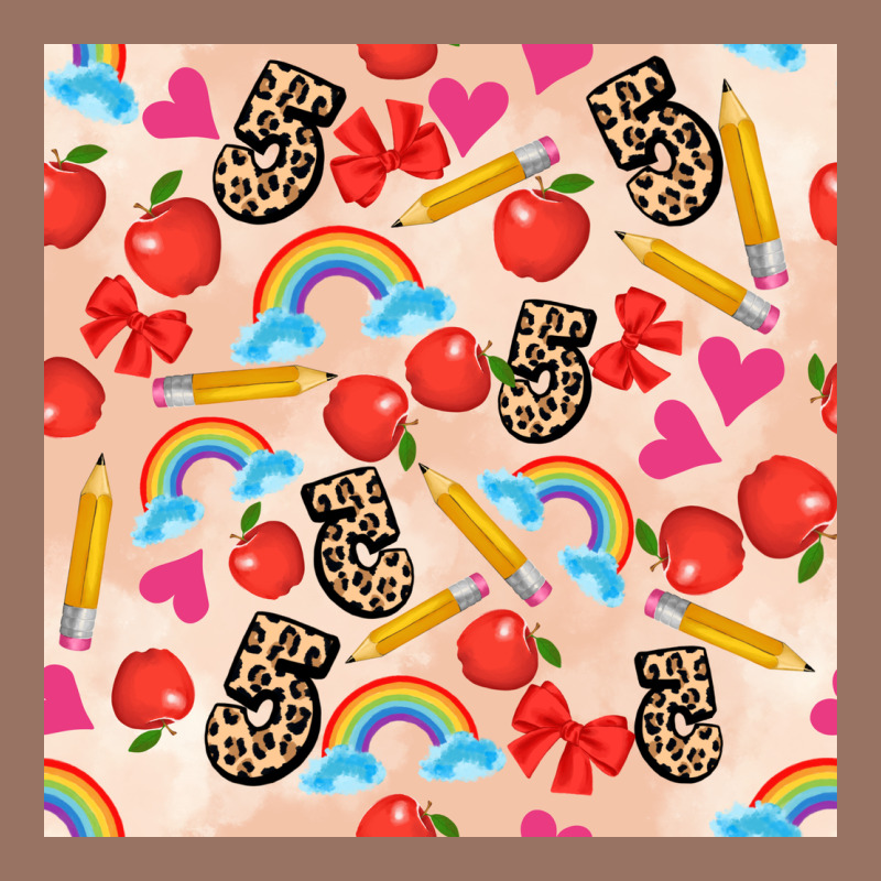 Back To School Seamless Pattern 5 (3600x3600) Premium Hoodie by AdoDesignShop | Teevron
