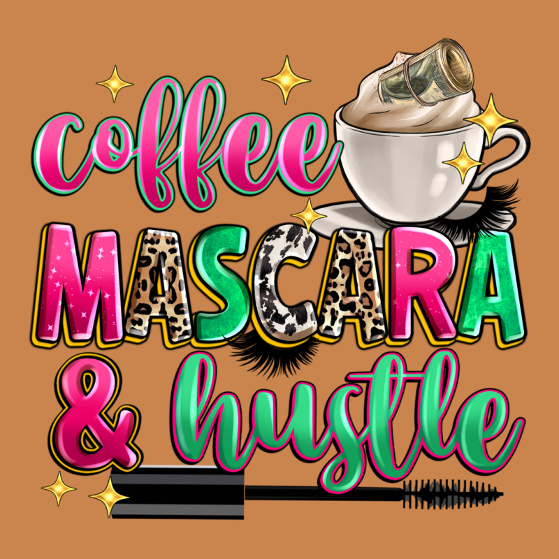 Coffee Mascara And Hustle Heavyweight Hoodie by Zillion Design Studio | Teevron
