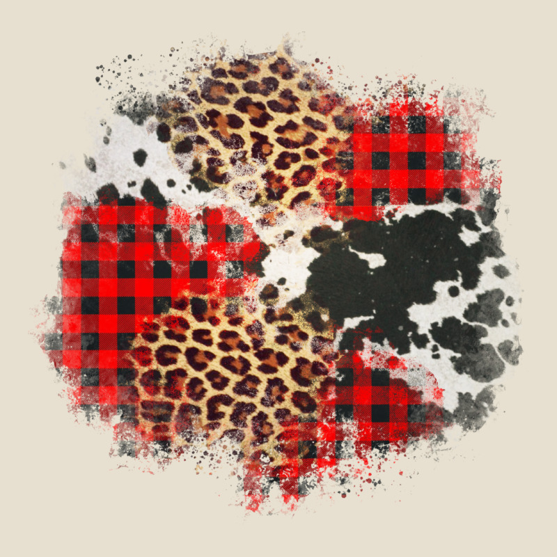 Leopard Cowhide Christmas Plaid Patches Urban Hoodie by Jasminsmagicworld | Teevron