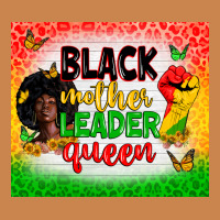 Black Mother Leader Heavyweight Hoodie | Teevron