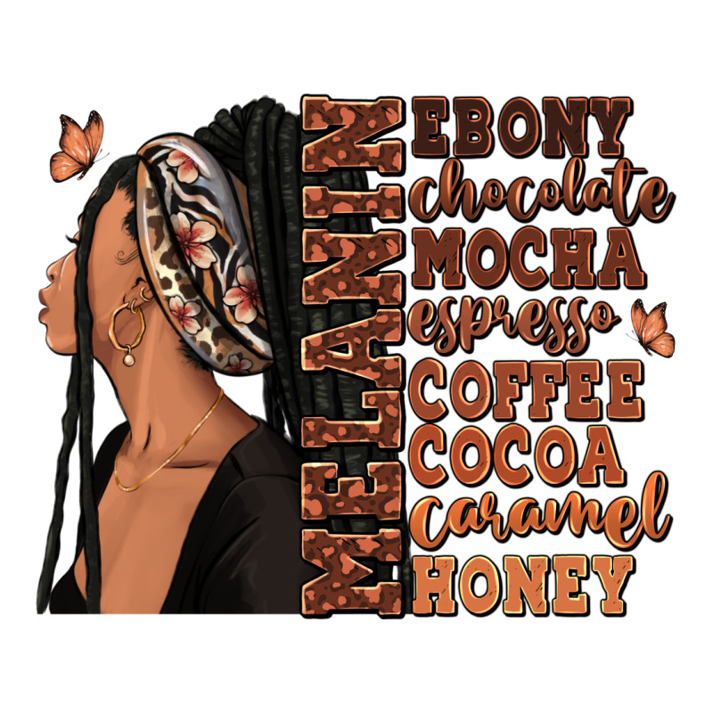 Melanin Many Shades Of Brown Afro Woman Zipper Hoodie by RanaPortraitStore | Teevron