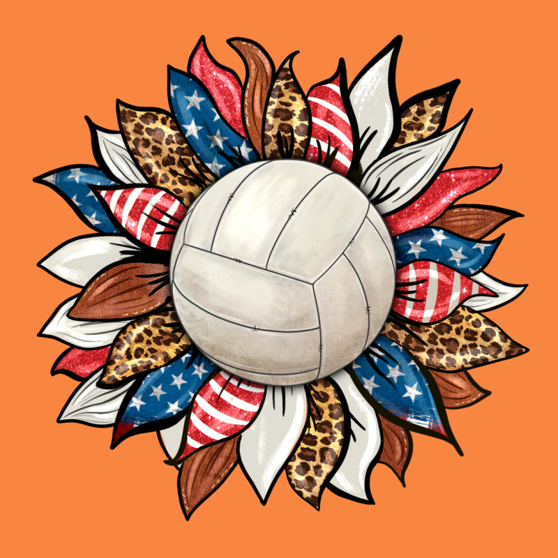 Volleyball Sunflower Premium Sweatshirt by HRA Design Shop | Teevron