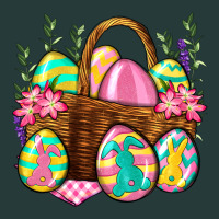 Easter Eggs With Basket Easter Day Premium Sweatshirt | Teevron