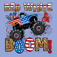 Red White Boom Monster Truck Classic Tee | Teevron