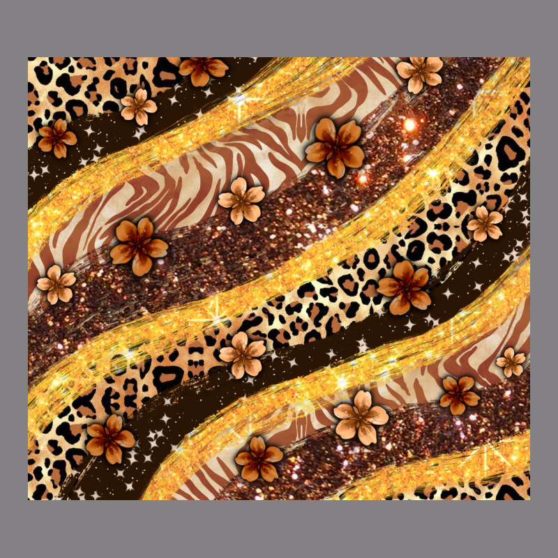 Melanin Leopard Glitter Heavyweight Hoodie by Zillion Design Studio | Teevron