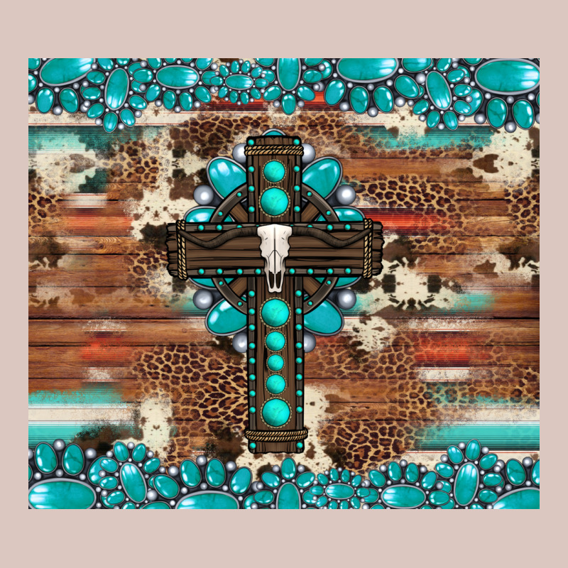 Gemstone And Cross With Cowhide Premium Hoodie by Artiststas | Teevron