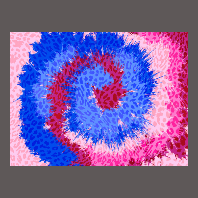 Tie Dye Background Colourful Leopard 3200x2400 Premium Hoodie by AdoDesignShop | Teevron