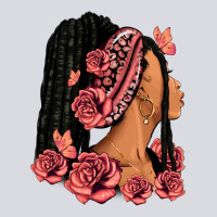 Pink Roses Afro Woman Zipper Hoodie | Teevron