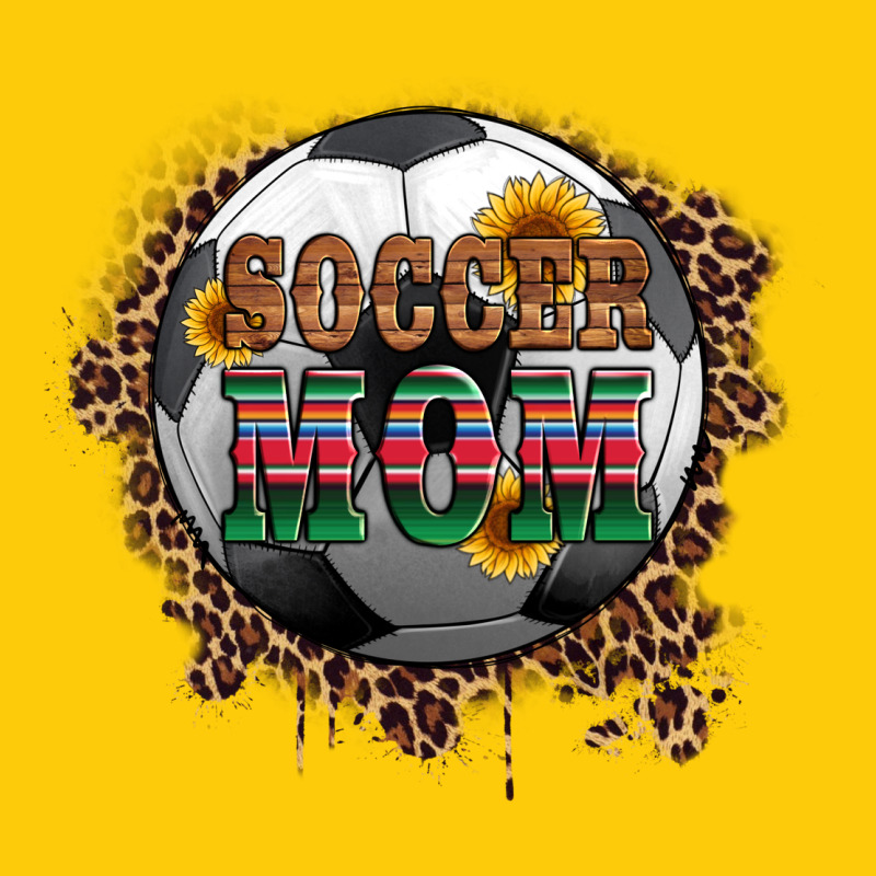 Soccer Mom With Serape And Leopard Premium Hoodie by Artiststas | Teevron