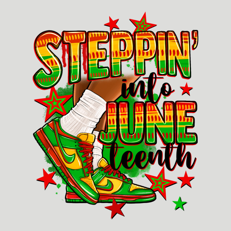 Steppin' Into Juneteenth Zipper Hoodie by RanaPortraitStore | Teevron