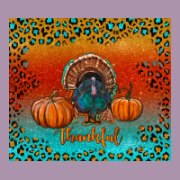 Thankful With Turkey And Pumpkins Heavyweight Hoodie | Teevron