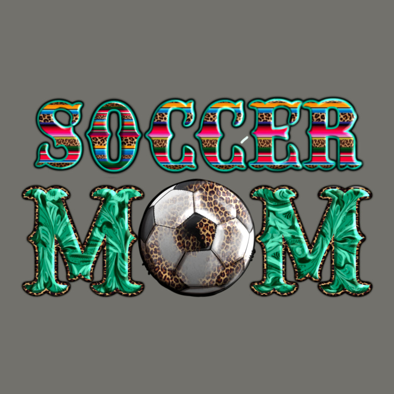 Soccer Mom With Leopard Ball And Serape Leopard Premium Hoodie by Artiststas | Teevron