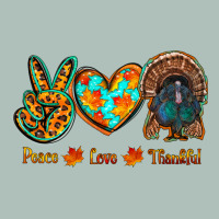 Peace Love Thankful Heavyweight Hoodie | Teevron