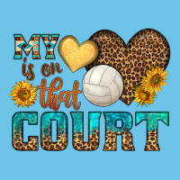 My Heart Is On That Court Premium Sweatshirt | Teevron