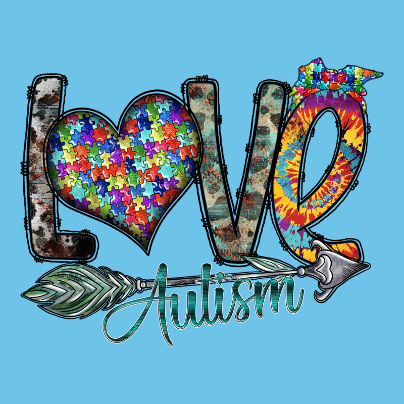 Love Autism Premium Sweatshirt by SublimationCraftShop | Teevron