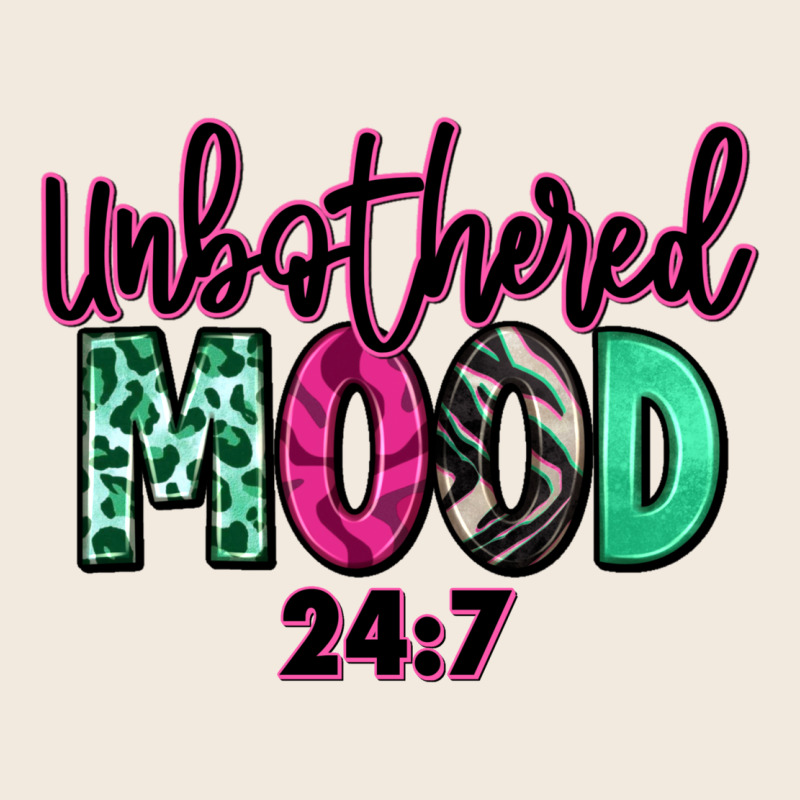 Unbothered Mood 24:7 Zipper Hoodie by RanaPortraitStore | Teevron