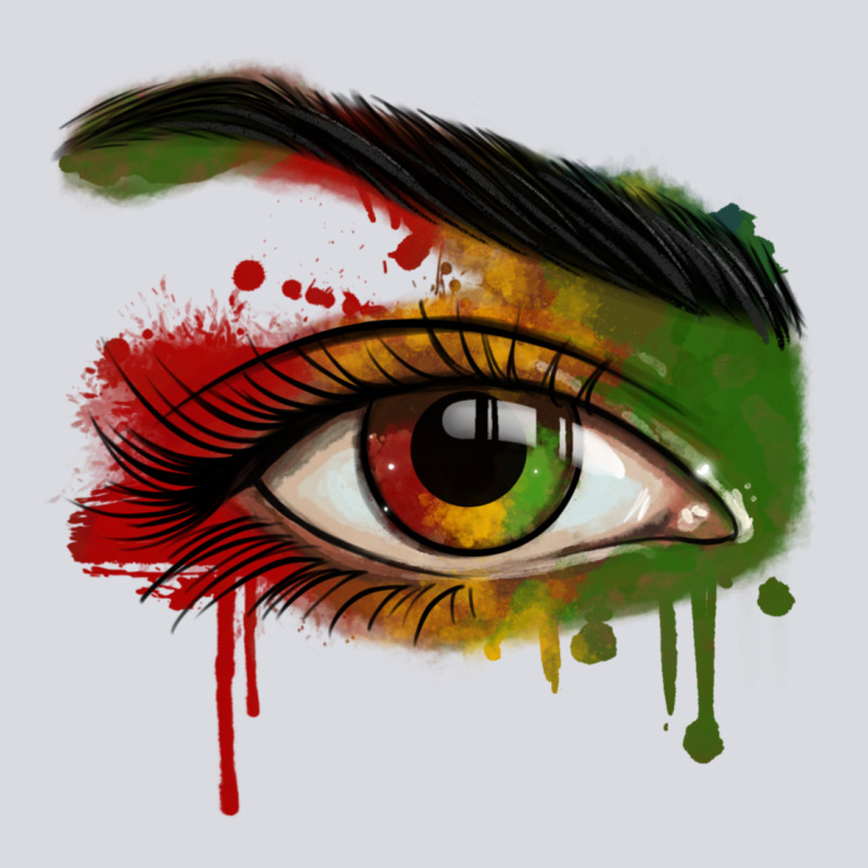 Watercolor Juneteenth Eyes Zipper Hoodie by RanaPortraitStore | Teevron
