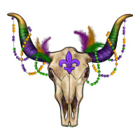 Mardi Gras Bull Skull | Teevron
