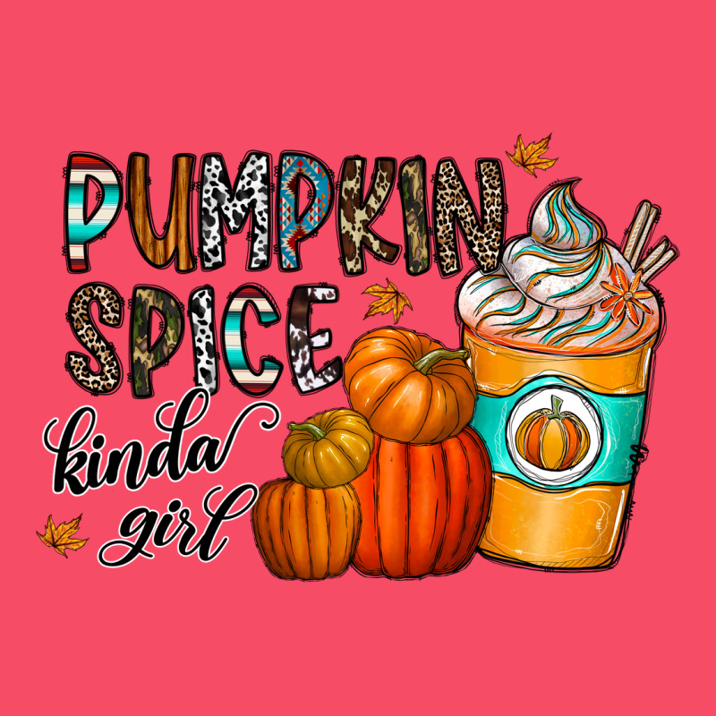 Pumpkin Spice Kinda Girl Premium Sweatshirt by CowhideDigitalArt | Teevron