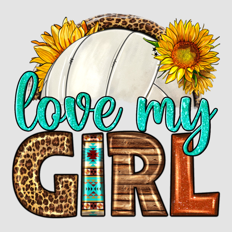 Love My Girl Volleyball Premium Sweatshirt by HRA Design Shop | Teevron