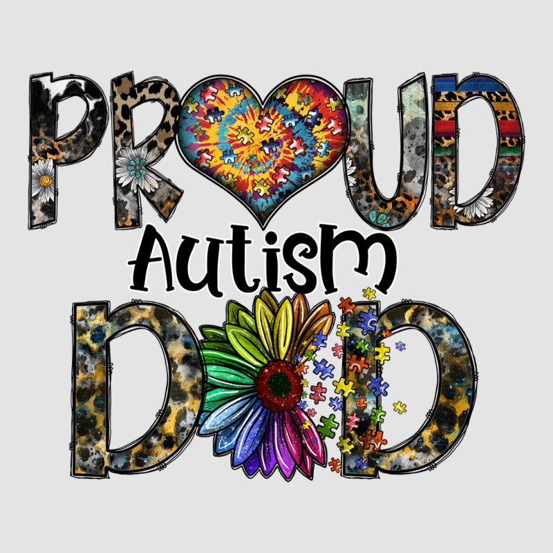 Proud Autism Dad Premium Sweatshirt by SublimationCraftShop | Teevron