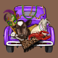 Mardi Gras Truck With Farm Animals Zipper Hoodie | Teevron