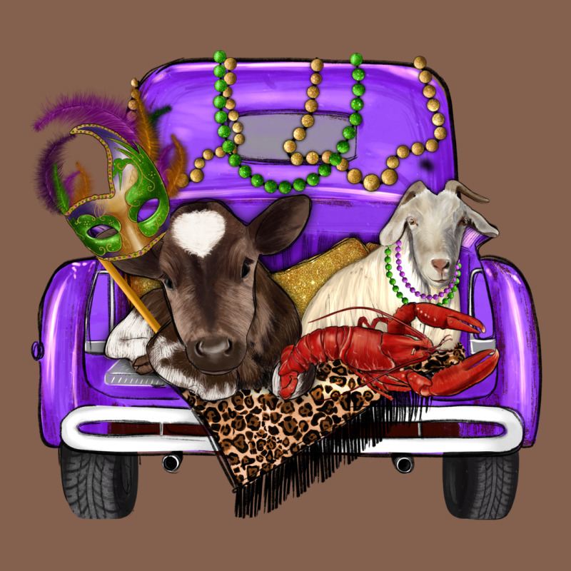 Mardi Gras Truck With Farm Animals Zipper Hoodie by RanaPortraitStore | Teevron