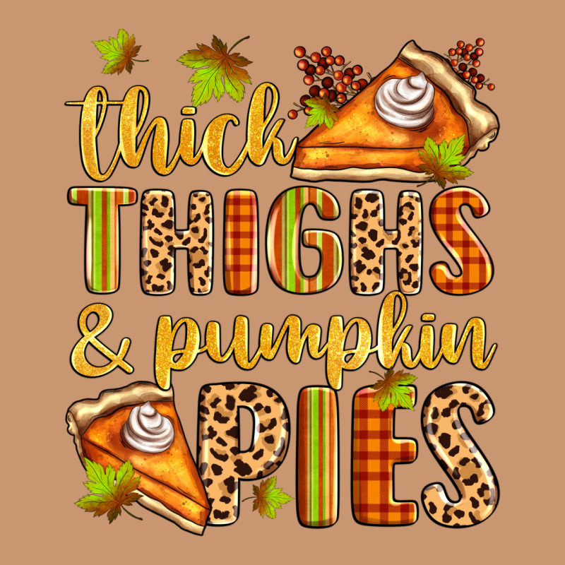 Thick Thighs And Pumpkin Pies Heavyweight Hoodie by Zillion Design Studio | Teevron
