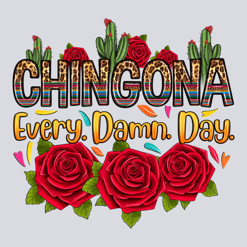 Chingona Every Damn Day Zipper Hoodie by RanaPortraitStore | Teevron