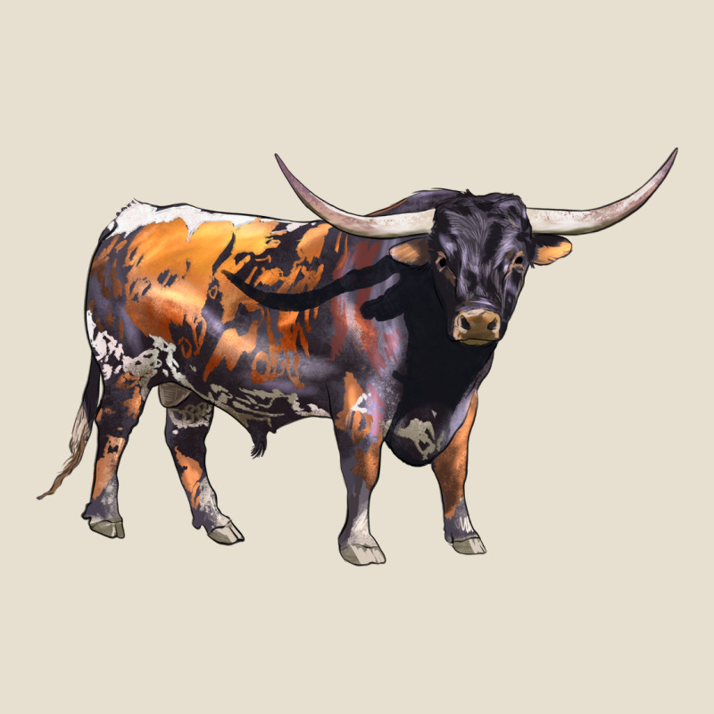 Texas Longhorn Bull Urban Hoodie by LillyAllenDesigns | Teevron