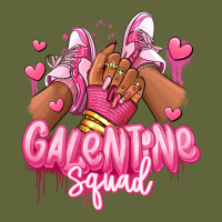 Galentine Squad Afro Girl Sneakers Classic Tee | Teevron