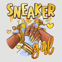 Yellow Sneaker Girl Afro Woman Classic Tee | Teevron