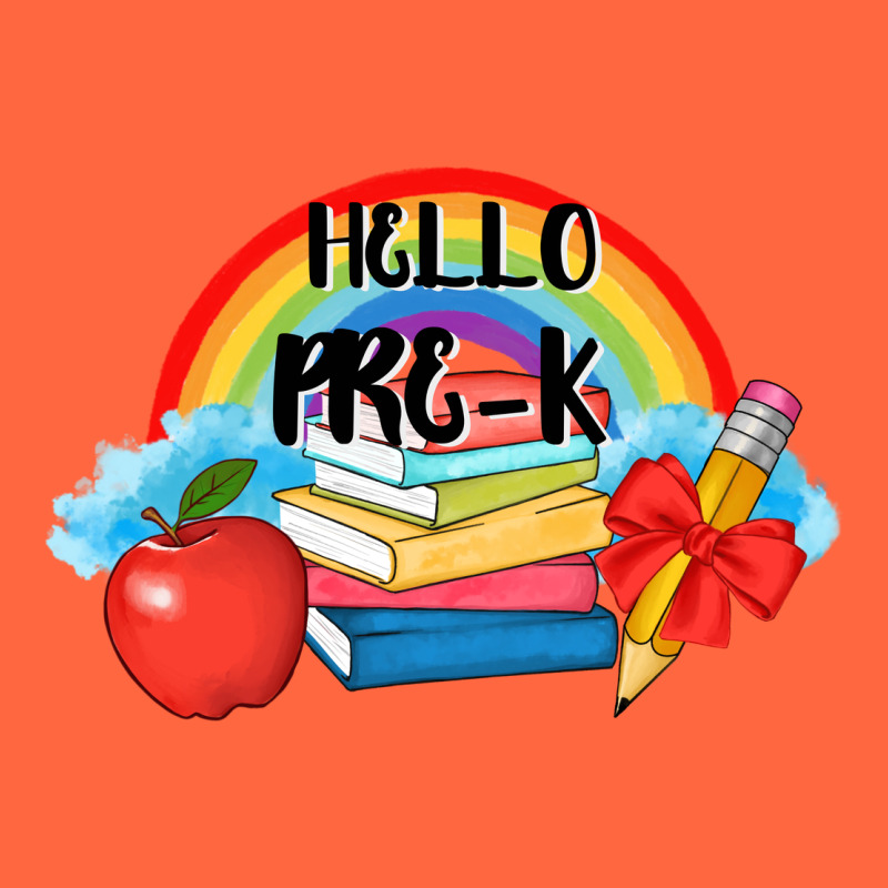 Back To School Hello Pre K Premium Hoodie by AdoDesignShop | Teevron