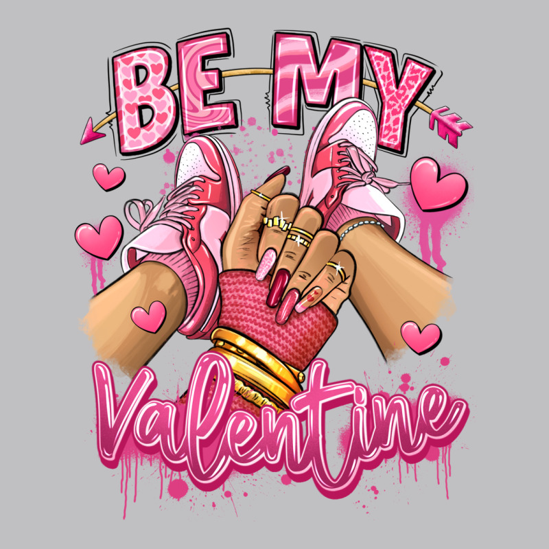 Be My Valentine Light Skinned Girl Sneakers Classic Tee by RanaPortraitStore | Teevron